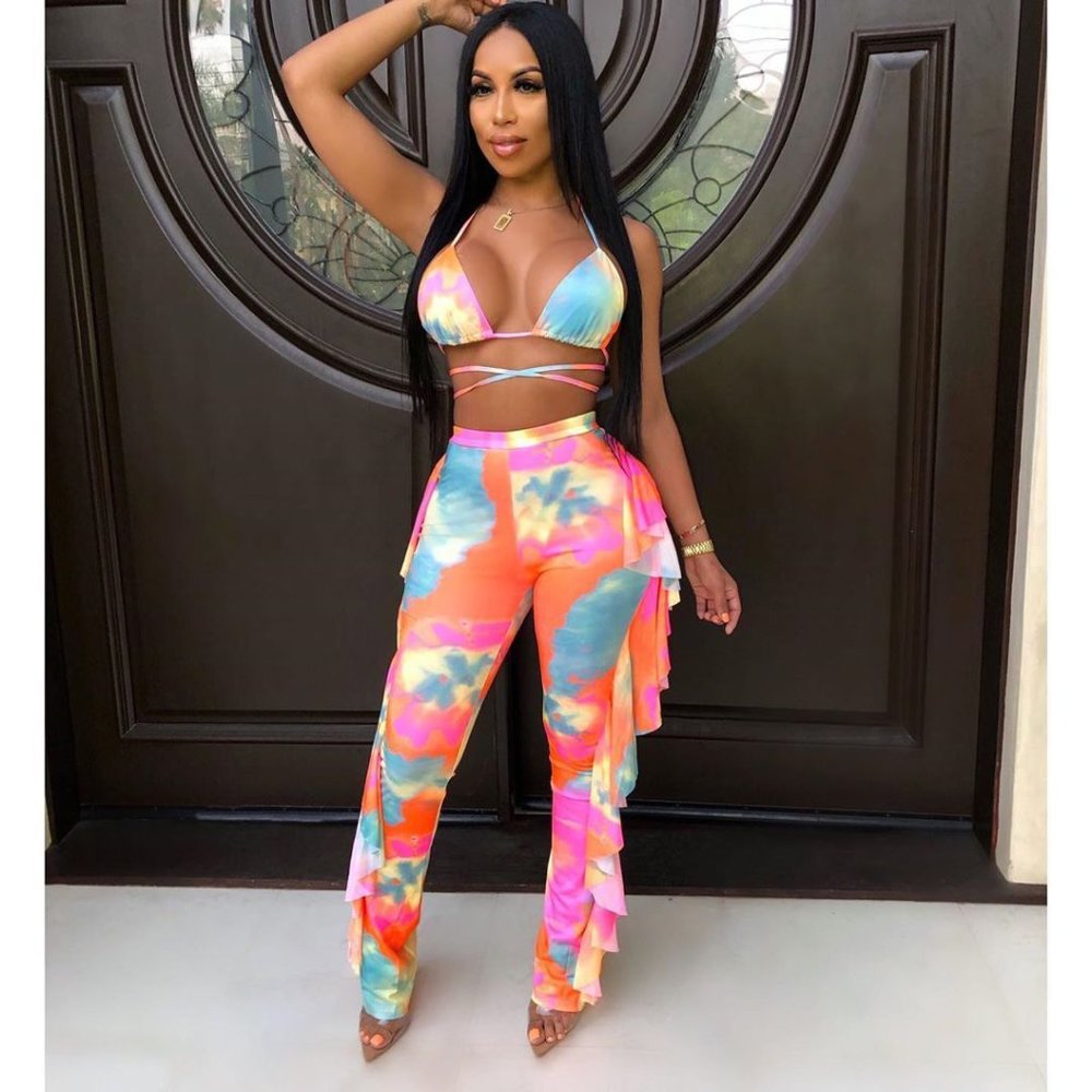 COPY - Beach / swim wear pant suit